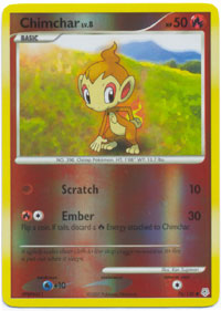 Chimchar - 76/130 - Common - Reverse Holo